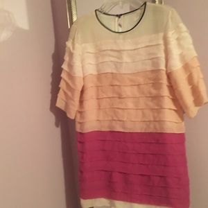 Feminine ruffled vintage style girly top